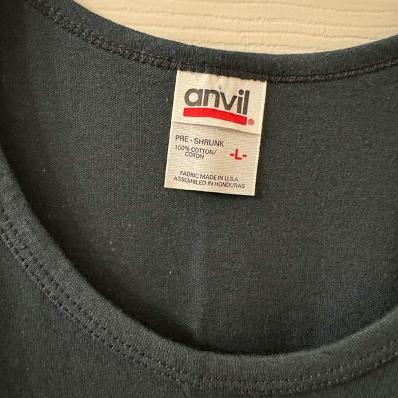 VINTAGE Anvil Y2K Men’s Shooting Club Heritage Bullseyes & Snakeyes - Large - Picture 3 of 8